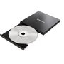Verbatim Grabadora Externa Slim de CD/DVD 43886 con USB-C, Negro