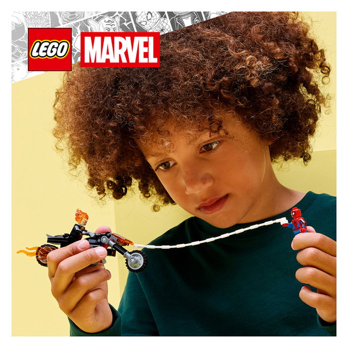 LEGO Marvel Spider-Man vs. Moto del Motorista Fantasma 76335 LEGO Marvel Spider-Man vs. Moto del Motorista Fantasma 76335