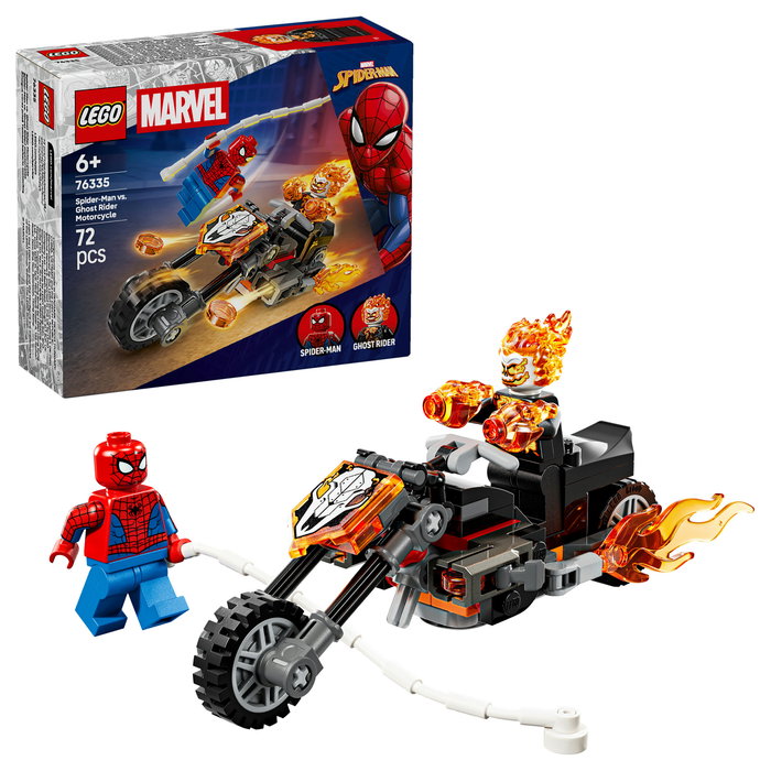 LEGO Marvel Spider-Man vs. Moto del Motorista Fantasma 76335 LEGO Marvel Spider-Man vs. Moto del Motorista Fantasma 76335
