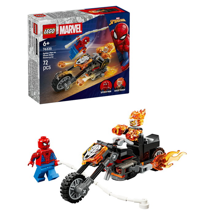 LEGO Marvel Spider-Man vs. Moto del Motorista Fantasma 76335 LEGO Marvel Spider-Man vs. Moto del Motorista Fantasma 76335