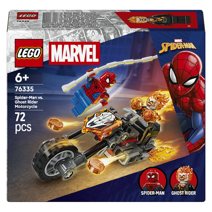 LEGO Marvel Spider-Man vs. Moto del Motorista Fantasma 76335 LEGO Marvel Spider-Man vs. Moto del Motorista Fantasma 76335