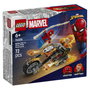 LEGO Marvel Spider-Man vs. Moto del Motorista Fantasma 76335