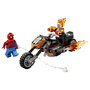 LEGO Marvel Spider-Man vs. Moto del Motorista Fantasma 76335