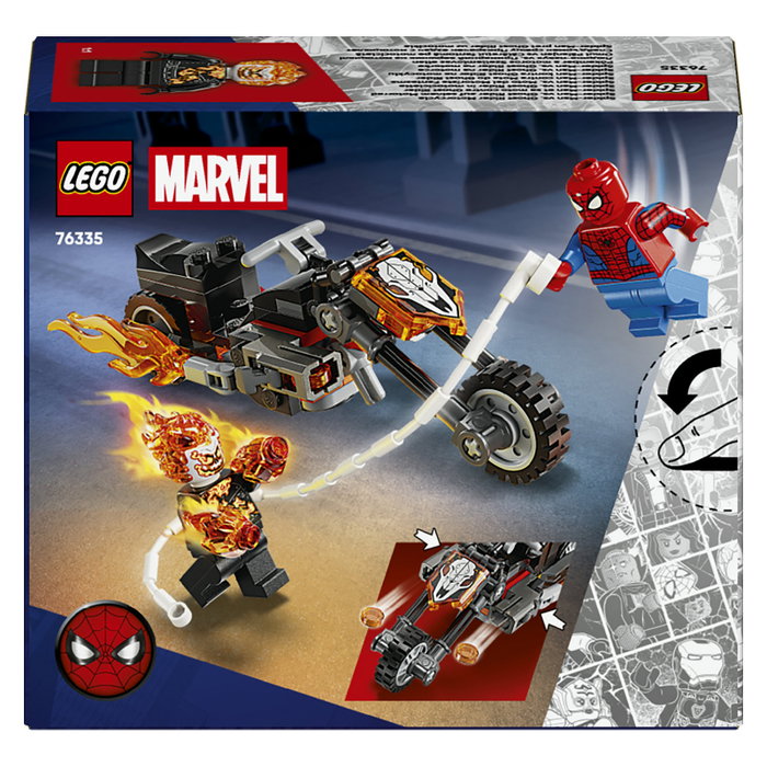 LEGO Marvel Spider-Man vs. Moto del Motorista Fantasma 76335 LEGO Marvel Spider-Man vs. Moto del Motorista Fantasma 76335