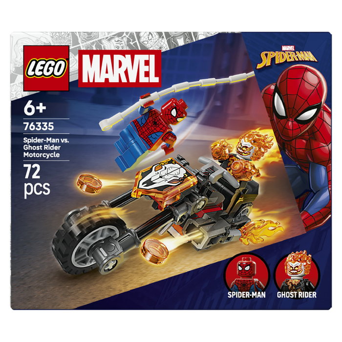 LEGO Marvel Spider-Man vs. Moto del Motorista Fantasma 76335 LEGO Marvel Spider-Man vs. Moto del Motorista Fantasma 76335