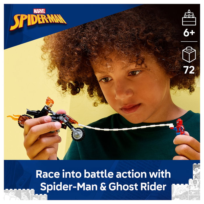 LEGO Marvel Spider-Man vs. Moto del Motorista Fantasma 76335 LEGO Marvel Spider-Man vs. Moto del Motorista Fantasma 76335