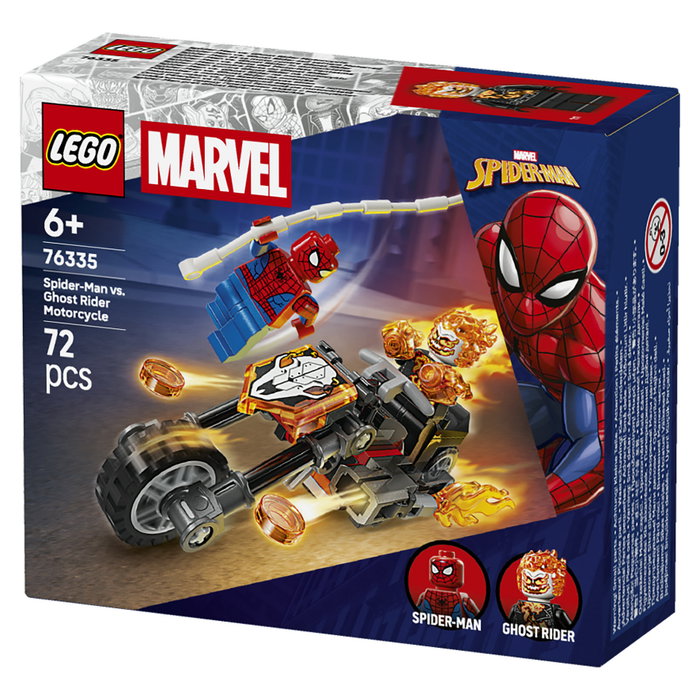 LEGO Marvel Spider-Man vs. Moto del Motorista Fantasma 76335 LEGO Marvel Spider-Man vs. Moto del Motorista Fantasma 76335