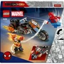 LEGO Marvel Spider-Man vs. Moto del Motorista Fantasma 76335