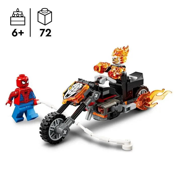 LEGO Marvel Spider-Man vs. Moto del Motorista Fantasma 76335 LEGO Marvel Spider-Man vs. Moto del Motorista Fantasma 76335