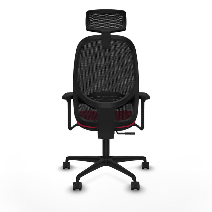 PIQUERAS Y CRESPO Silla de oficina Cilanco con Mecanismo Sincro, Rojo y Negro PIQUERAS Y CRESPO Silla de oficina Cilanco con Mecanismo Sincro, Rojo y Negro