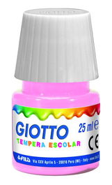 Tempera Giotto 25 Ml Rosa (Set de 6)