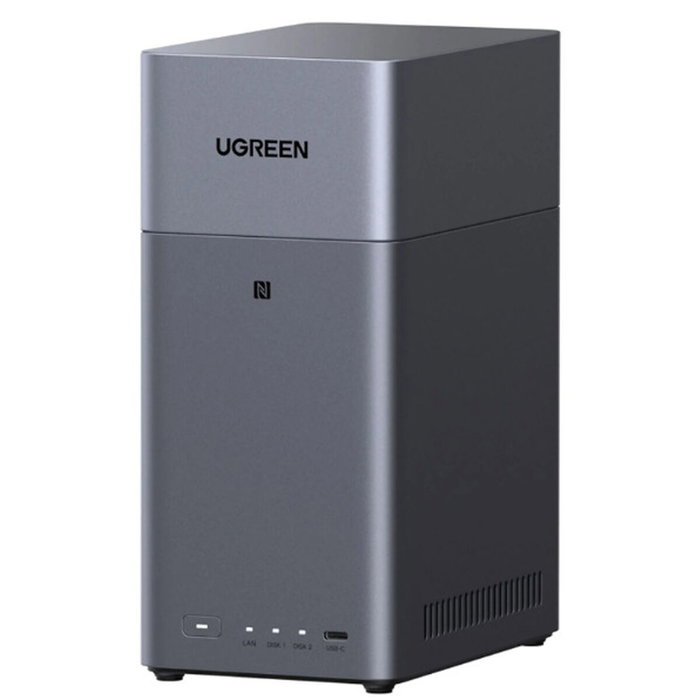 Ugreen DH2300 NAS Mini Tower Gris 4 GB Ugreen DH2300 NAS Mini Tower Gris 4 GB