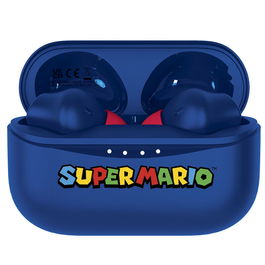 OTL TECHNOLOGIES Auriculares Inalambricos Blue Super Mario Nintendo TWS Bluetooth 5.0