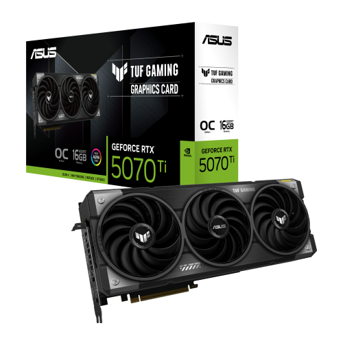 ASUS TUF Gaming TUF-RTX5070TI-O16G-GAMING NVIDIA GeForce RTX 5070 Ti 16 GB GDDR7 Tarjeta Gráfica