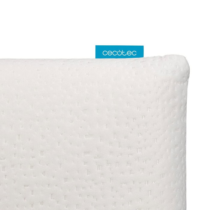 Almohada Viscoelástica Cecotec Flow PureAdapt Blanco 90 cm Almohada Viscoelástica Cecotec Flow PureAdapt Blanco 90 cm