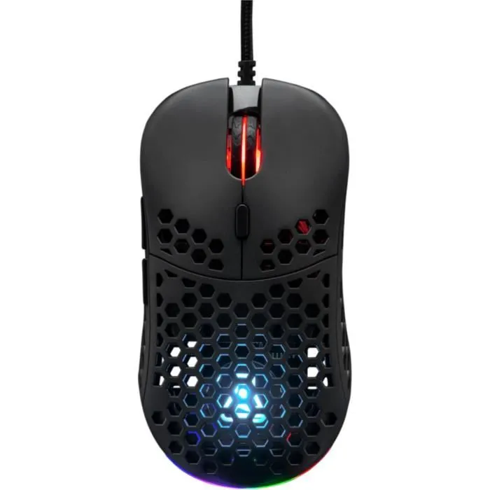The G-Lab Kult-Oxygen Ratón Gaming RGB 12800 DPI Negro