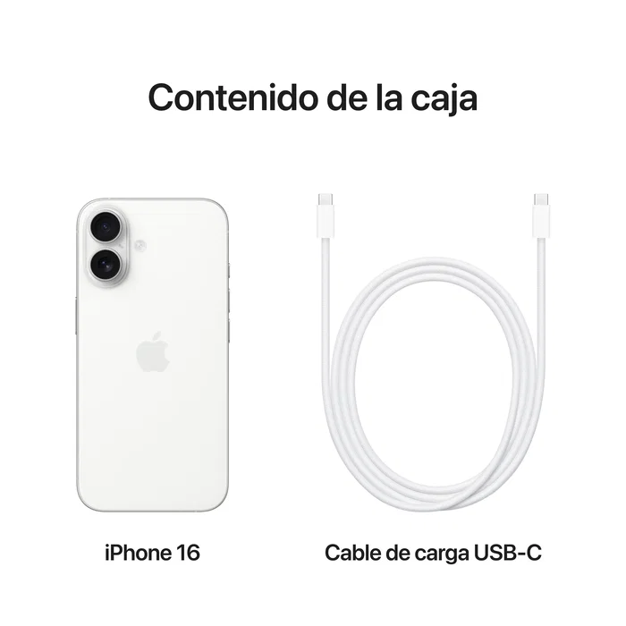 Apple iPhone 16 128GB Blanco