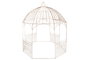 DKD Home Decor Pérgola Terraza y Jardín Blanco 304x304x332 cm Hierro