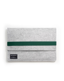 EKOMODO HR-004 Maletín para portátil 33 cm (13") Funda Verde, Gris