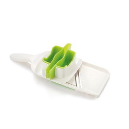 Tescoma Mandolina Handy con Soporte Multifunción y Hoja de Acero Inoxidable Ajustable