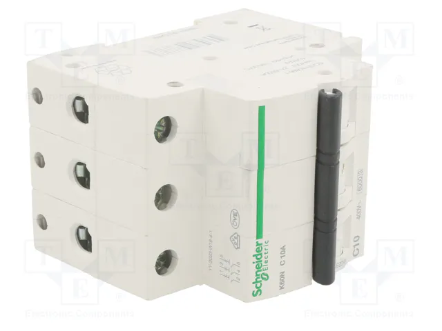 SCHNEIDER ELECTRIC Interruptor magnetotérmico ACTI9 K60N 10A 3P 6kA