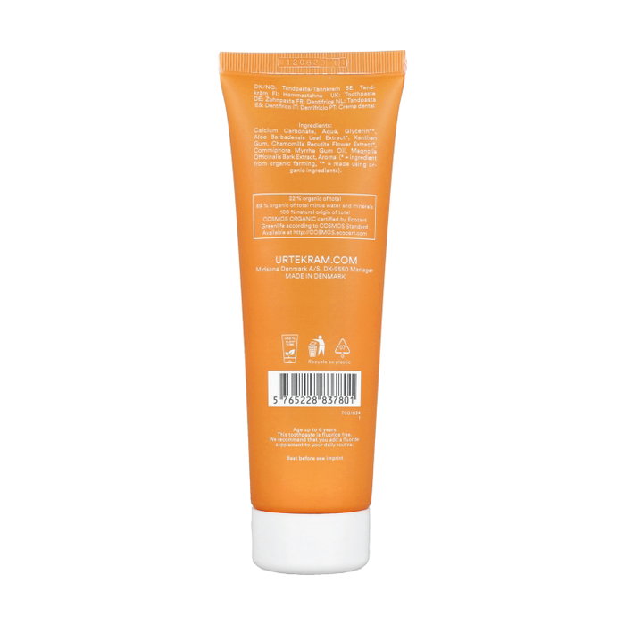 Urtekram Dentífrico Infantil Tutti Frutti sin Flúor 75 ml