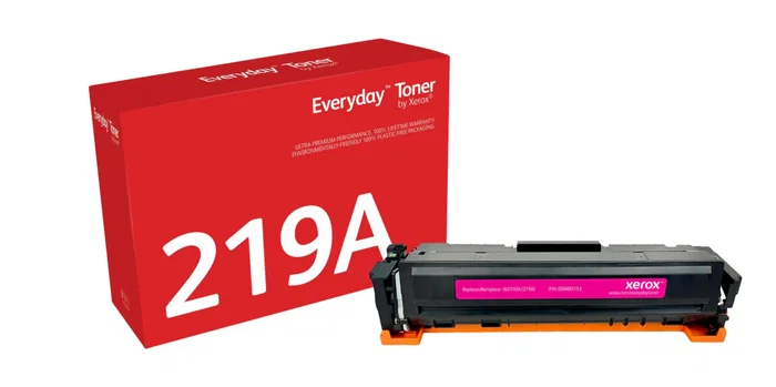 Xerox Everyday Cartucho de Tóner Magenta W2193A para HP LaserJet Pro 3202 y 3202 - Compatible con HP 219A - Aprox. 1200 páginas