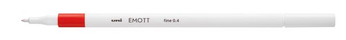 Rotulador Fibra Uni-Ball Emott Fineliner Pem-Sy.16 (0,4) Vermellon (Set de 10) Rotulador Fibra Uni-Ball Emott Fineliner Pem-Sy.16 (0,4) Vermellon (Set de 10)