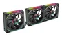 Mars Gaming Kit 3 Ventiladores MF-LINKFINITYKIT2 12cm ARGB Negro