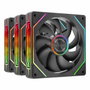 Mars Gaming Kit 3 Ventiladores MF-LINKFINITY2 ARGB 120mm Negro