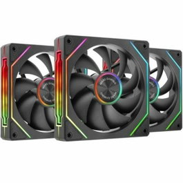 Mars Gaming Kit 3 Ventiladores MF-LINKFINITY2 ARGB 120mm Negro