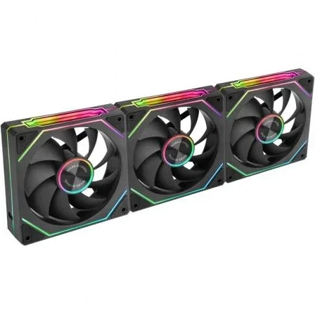 Mars Gaming MF-LINKFINITYKIT2 Pack 3 Ventiladores 12cm ARGB Infinity Mirror Mars Gaming MF-LINKFINITYKIT2 Pack 3 Ventiladores 12cm ARGB Infinity Mirror