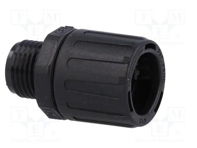 HELLERMANNTYTON Conector final recto HelaGuard PG9 negro HELLERMANNTYTON Conector final recto HelaGuard PG9 negro