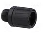 HELLERMANNTYTON Conector final recto HelaGuard PG9 negro