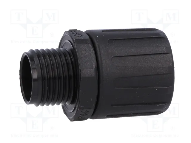 HELLERMANNTYTON Conector final recto HelaGuard PG9 negro HELLERMANNTYTON Conector final recto HelaGuard PG9 negro