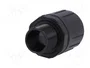 HELLERMANNTYTON Conector final recto HelaGuard PG9 negro