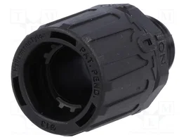 HELLERMANNTYTON Conector final recto HelaGuard PG9 negro