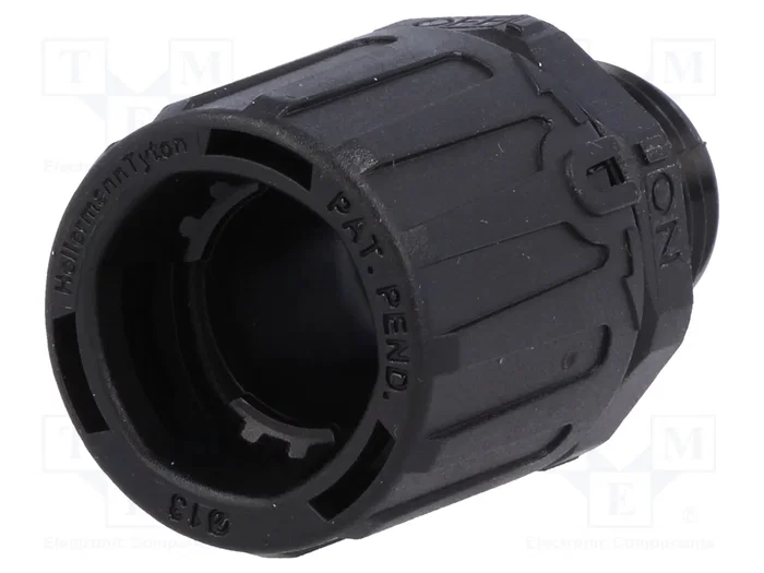 HELLERMANNTYTON Conector final recto HelaGuard PG9 negro HELLERMANNTYTON Conector final recto HelaGuard PG9 negro