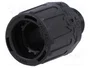 HELLERMANNTYTON Conector final recto HelaGuard PG9 negro