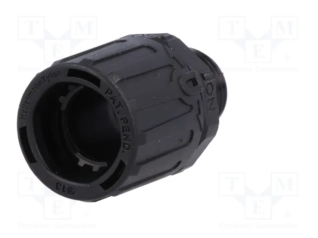 HELLERMANNTYTON Conector final recto HelaGuard PG9 negro HELLERMANNTYTON Conector final recto HelaGuard PG9 negro