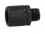 HELLERMANNTYTON Conector final recto HelaGuard PG9 negro