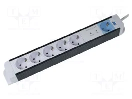 AS SCHWABE FLASH Prolongador de alimentación Blanco 1,5m