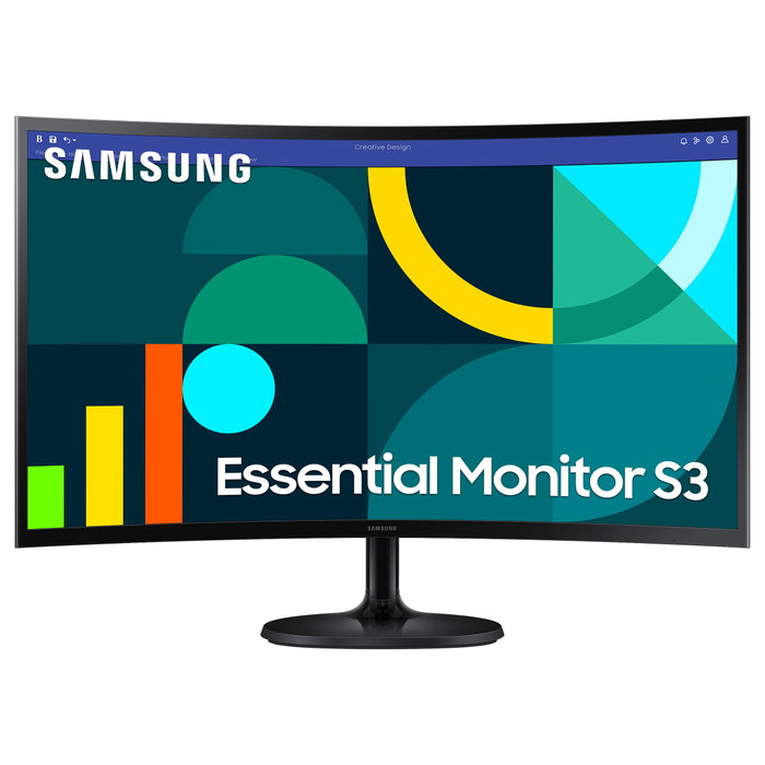 Samsung LS27D364GAU Monitor Curvo 27 Pulgadas Full HD Negro Samsung LS27D364GAU Monitor Curvo 27 Pulgadas Full HD Negro