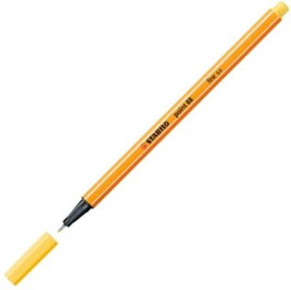 STABILO POINT 88 Amarillo Claro Nº23 Pack de 10