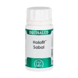 EQUISALUD Holofit Sabal - Complemento Alimenticio 50 Cápsulas - Sabal, Vitamina C y Betacaroteno para la Próstata y Vías Urinarias