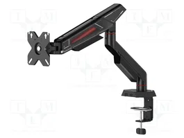 SAVIO Soporte de agarre UM-05 para monitores de 17-40 pulgadas, negro