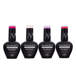 Masglo Esmalte Gel Polish Base para Uñas 14ml Larga Duración Fácil Remoción