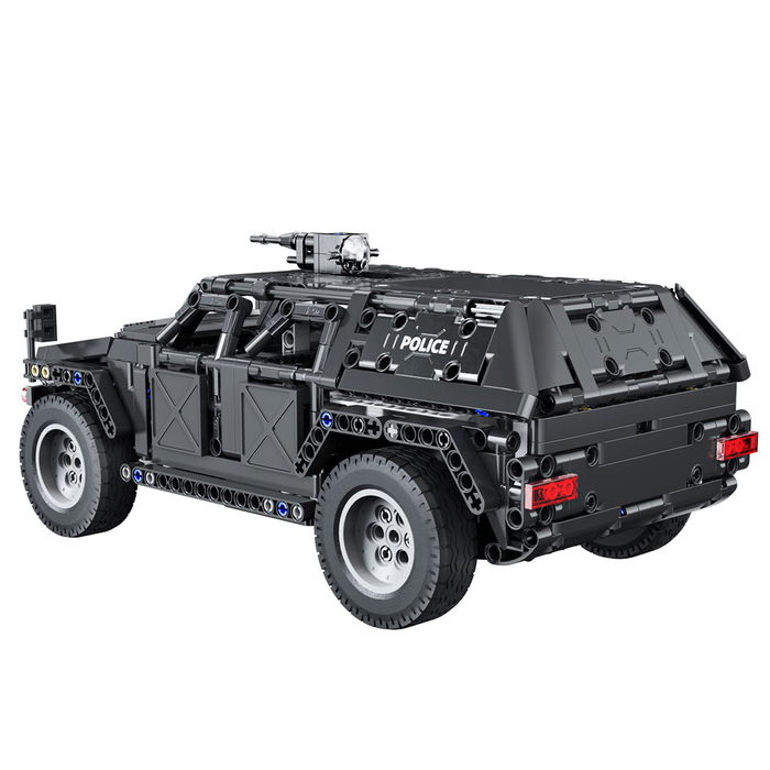Deqube Cada SWAT Truck Coche de Policía Especial RC 561 Pzas +6 años