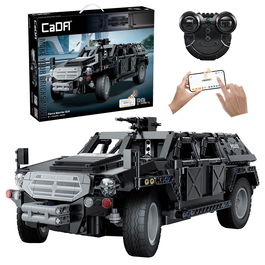 Deqube Cada SWAT Truck Coche de Policía Especial RC 561 Pzas +6 años