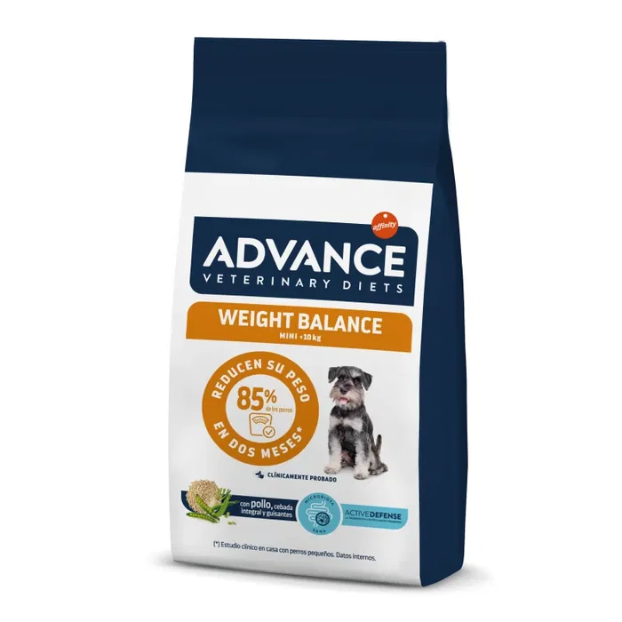 Affinity Advance Diets Dog Weight Balance Mini Alimento para Perros con Sobrepeso o Esterilizados 3 kg Affinity Advance Diets Dog Weight Balance Mini Alimento para Perros con Sobrepeso o Esterilizados 3 kg